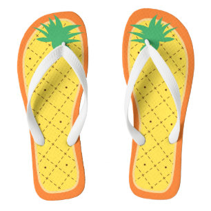 Niedliche Ananas Sommer Tropische Früchte Stil Flip Flops