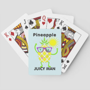 Niedliche Ananas Spielkarten