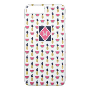 Niedliche Ananas und Watermelon Doodle Muster Case-Mate iPhone Hülle