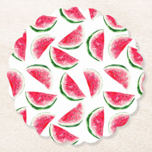 Niedliche Ananas- und Watermelonmuster Untersetzer
