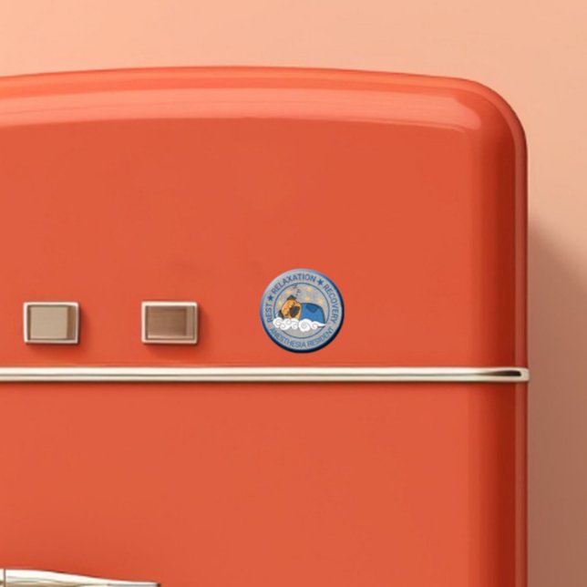 Niedliche Anästhesie / CRNA Erholung Entspannung E Magnet (Von Creator hochgeladen)