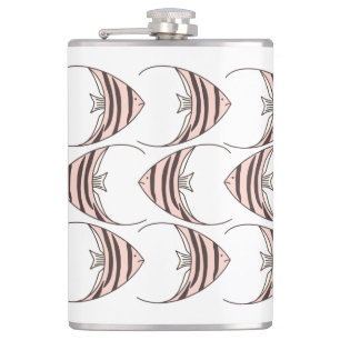 Niedliche Angelfische Flachmann