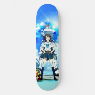 Niedliche Anime Girl Skateboard
