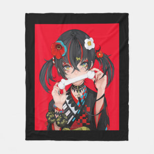 Niedliche Anime Girls Japanisches Kostümgeschenk Fleecedecke