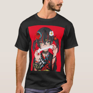 Niedliche Anime Girls Japanisches Kostümgeschenk T-Shirt
