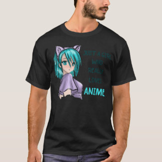 Niedliche Anime LoversIm Just A Girl, der Anime Li T-Shirt