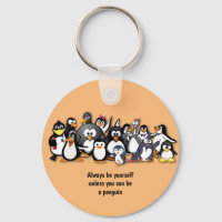 Niedliche animierte Pinguine