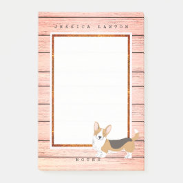 Niedliche Anmerkungen zu Corgi Boardwalk Post-it Klebezettel