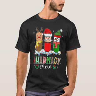 Niedliche Apotheke Crew Frohe Weihnachtsfeier Weih T-Shirt