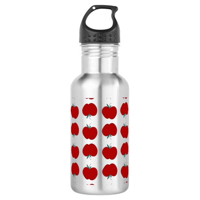 Niedliche Apple Edelstahlflasche (Vorderseite)