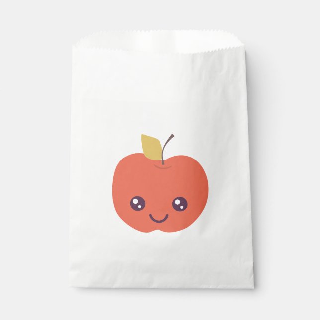 Niedliche Apple Gunst Tasche Geschenktütchen (Vorderseite)