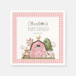 Niedliche Aquarelldusche Serviette
