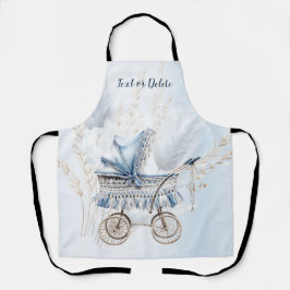 Niedliche Aquarellfarben, klassische Babytrappe Bl Schürze