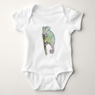 Niedliche Aquarellkammer Baby Strampler