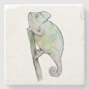 Niedliche Aquarellkammer Steinuntersetzer