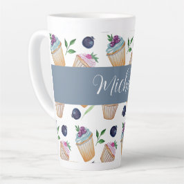 Niedliche Aquarellmalerei Milchtasse