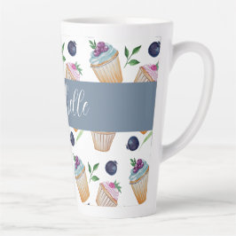Niedliche Aquarellmalerei Milchtasse