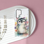 Niedliche Aquarellpinguin Samsung Galaxy Hülle<br><div class="desc">Niedliche Wasserfarbe Penguin Samsung Galaxy S22 Ultra Case</div>