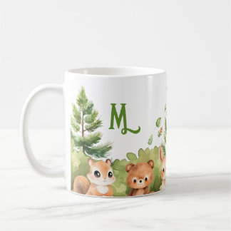 Niedliche Aquarelltiere Kaffeetasse