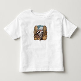 Niedliche Arizona Ringschwanzkatze umgeben von Kak Kleinkind T-shirt