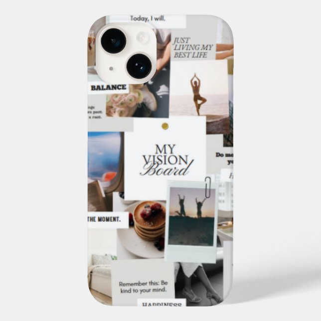 Niedliche ästhetische Phonecase Case-Mate iPhone 14 Hülle (Rückseite)