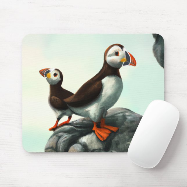 Niedliche Atlantikküste Mousepad (Mit Mouse)