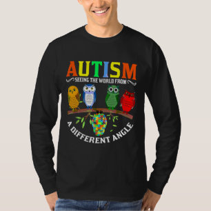 Niedliche Augenfarbe Puzzles Autismus Bewusstsein  T-Shirt
