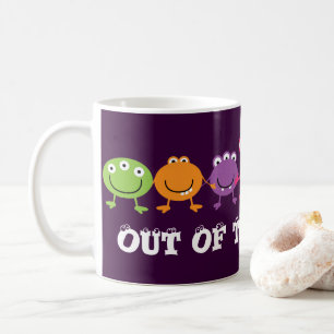 Niedliche Außerirdischen Mattierte Tasse
