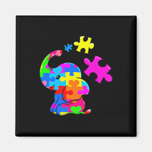 Niedliche Autismus Elefant Autismus Bewusstsein Au Magnet