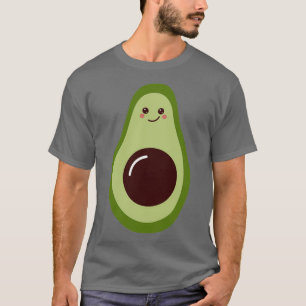 Niedliche Avocado Illustration Geschenk für Avocad T-Shirt