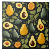 Niedliche Avocados-Keramik