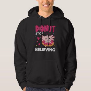 Niedliche Axolotl Funny Animes in Donut Pink Hoodie