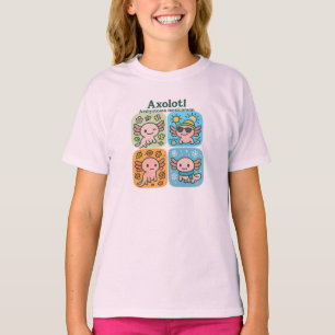 Niedliche Axolotl Seasons Collection - Jahreszeite T-Shirt
