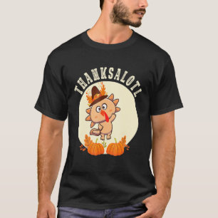 Niedliche Axolotls Axolotl Erntedank Axolotl Kostü T-Shirt