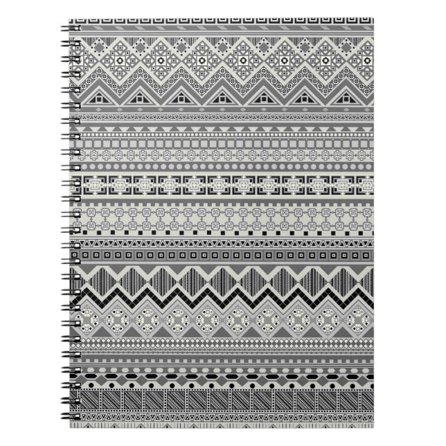 Niedliche Aztec-Muster Notizblock (Vorderseite)