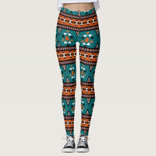 Niedliche Aztekendrucke Leggings