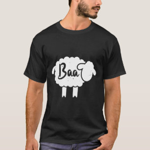 Niedliche Baa Sheep Sound Black Sheep Tovers T-Shirt