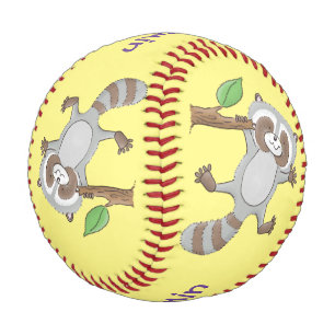 Niedliche Baby-Cartoon-Illustration Baseball