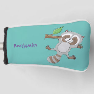 Niedliche Baby-Cartoon-Illustration Golf Headcover