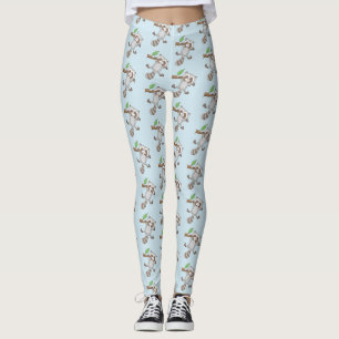 Niedliche Baby-Cartoon-Illustration Leggings