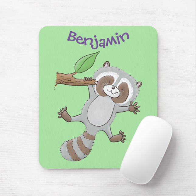 Niedliche Baby-Cartoon-Illustration Mousepad (Mit Mouse)