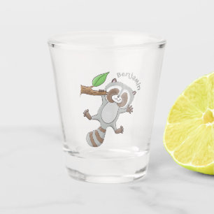 Niedliche Baby-Cartoon-Illustration Schnapsglas