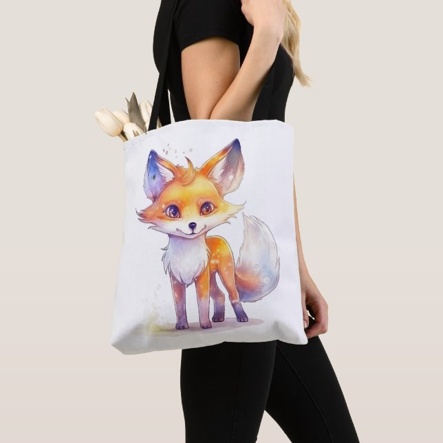 Niedliche Baby Fox Schulter-Tasche Tasche (Von Nahem)