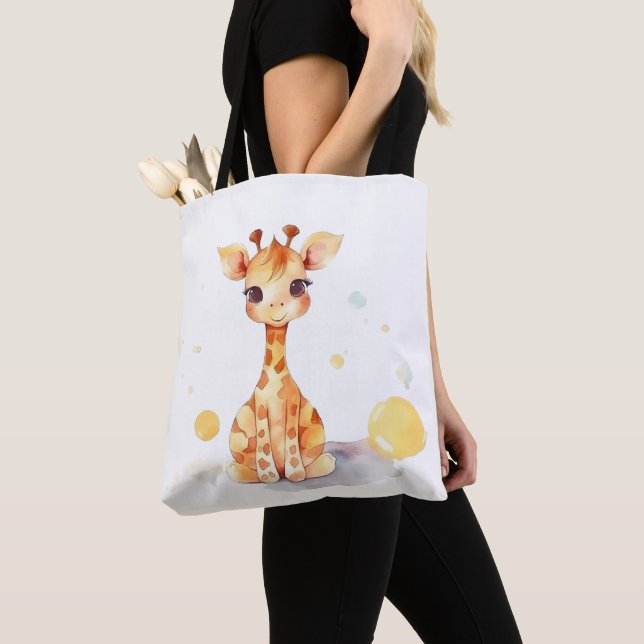 Niedliche Baby Giraffe Shoulder-Tasche Tasche (Von Nahem)