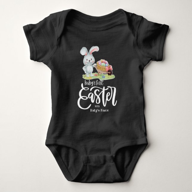 Niedliche Baby-Kleidung für Ostern Baby Strampler (Vorderseite)