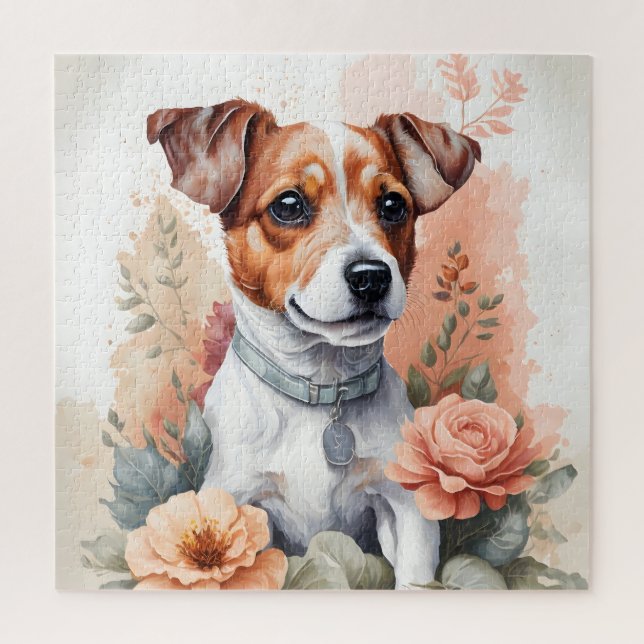 Niedliche Baby-Tiere | Jack Russell Terrier Puppy (Vertikal)