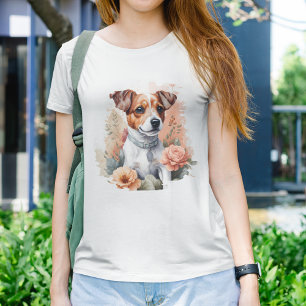 Niedliche Baby-Tiere   Niedlicher Jack Russel Terr T-Shirt