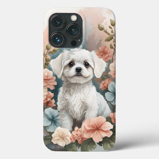Niedliche Baby-Tiere | Niedlicher maltesischer Wel Case-Mate iPhone Hülle (Rückseite)