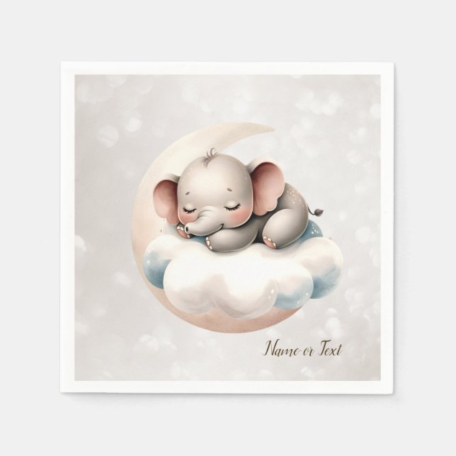 Niedliche Baby-Tiere Schöne Serviette (Vorderseite)