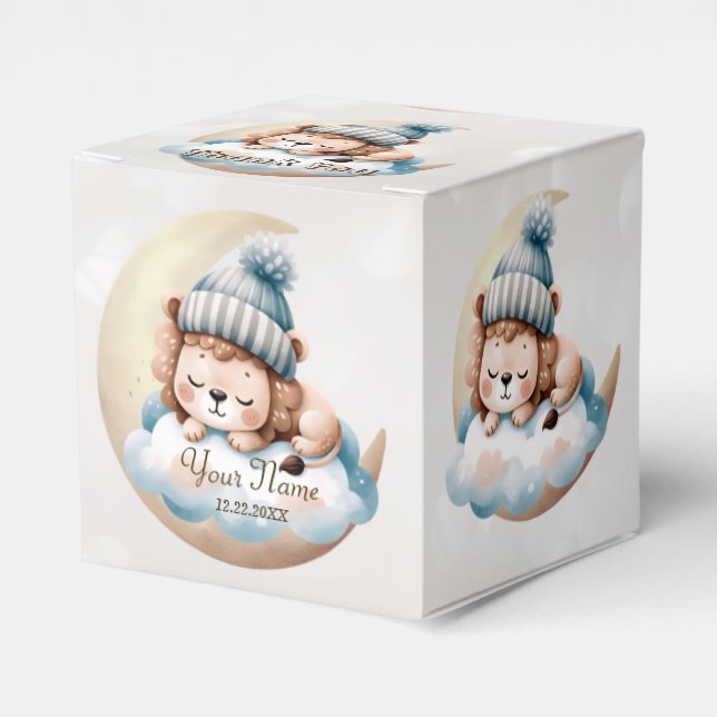Niedliche Baby-Tiere Schönes Party Geschenkschachtel (Vorderseite)